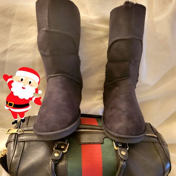 🖤 Brand New Women's Black Arnina Cozy Faux Fur Winter Boots Size 6.5, 7 - Picture 2 of 16